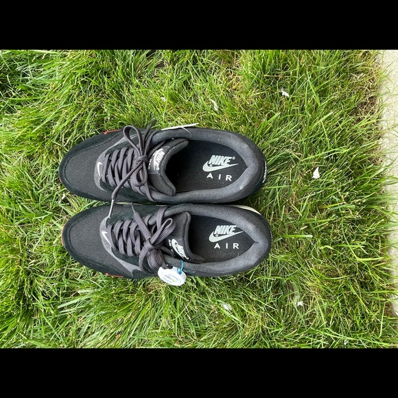 Air Max 1 premium🔥 (Bred) Mini Swoosh 💯 - Picture 12 of 16